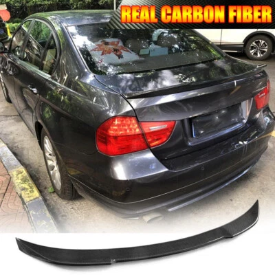 ALERÓN MALETERO REAL CARBONO BMW E90 320i 325i 328i M3 330i 2005-2012 Foto 1 de 4