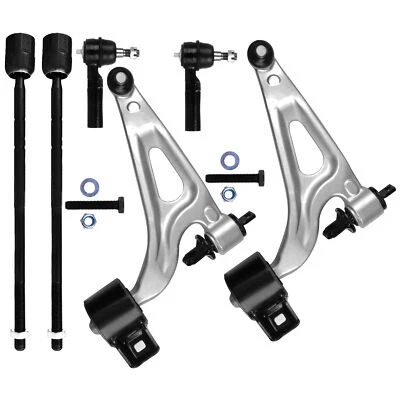 6x Front Lower Control Arms Tie Rods For 2004-07 Ford FREESTAR Mercury MONTEREY Foto 1 de 4