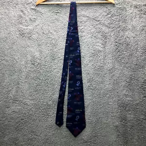 Polo vintage di Ralph Lauren abbigliamento fatta a mano cravatta collo di seta made USA - Foto 1 di 5