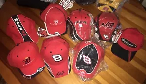 COMO NUEVO de Colección Lote 8 EARNHARDT Jr NASCAR Carreras PIT HAT GORRA Ganadores Persiguiendo AP Acción - Imagen 1 de 8