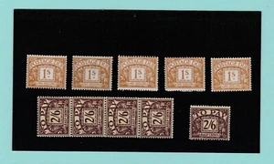 SELLOS - BRITÁNICO - CUOTAS DE ENVÍO - 10 SELLOS DE LA DÉCADA DE 1960 (B) - Imagen 1 de 1