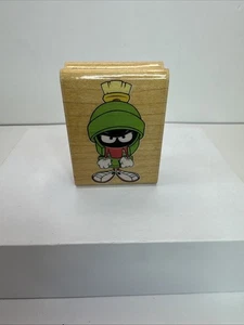 Marvin One Mad Martian 669-D Rubber Stamp 1994 Vintage Rubber Stampede Looney Tunes - Bild 1 von 7
