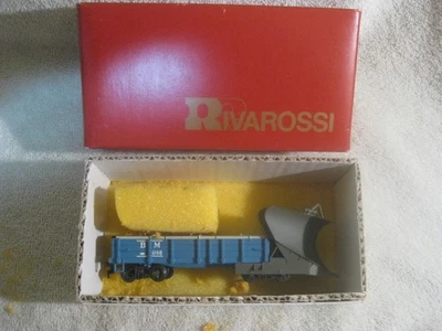 Rivarossi HO / 1:87 Scale "Boston & Maine" Snowplow BM #098 wiyh box - Image 1 of 4