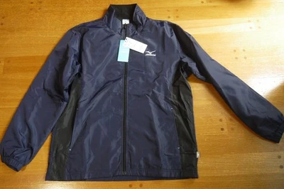 Mizuno Men's Navy Polyester Jumper M Size Unused Sports Outerwear - Image 1 of 3