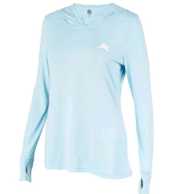 Pesca Pelágica Manga Larga Con Capucha Ligero Azul Aquatek Mujeres Adulto XL NUEVO CON ETIQUETAS Foto 1 de 4