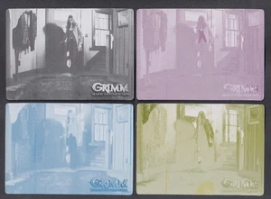 GRIMM SEASON 2 TWO Breygent PRINTING PLATE SET BASE CARD #45 ALL 4 COLORS - Picture 1 of 3