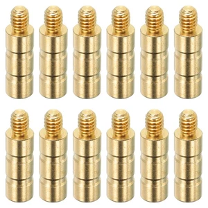50 Grain Archery Arrow Insert 0.244 Inch Brass Arrow Weight Bolt 12pcs - Picture 1 of 6