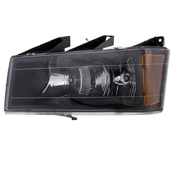 CAPA for 2004-2012 Colorado Front Left Headlight Amber, Black, Clear Plastic C Foto 1 de 4