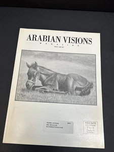 Arabian Visions Magazine Horse March - April 1997 Vintage - Bild 1 von 8