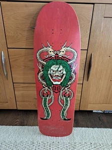 SIGNED Powell Peralta Steve Caballero Mask Skateboard Deck - Picture 1 of 7