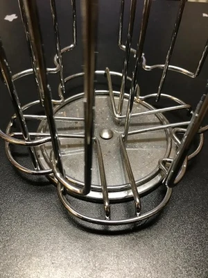 Kaffee Kapselhalter aus Edelstahl, Drehbar, Kapselspender für Kapseln - Bild 1 von 4