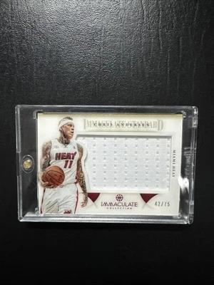 2013 Panini Immaculate Collection, Immaculate Standard Materials Chris Andersen - Image 1 of 3