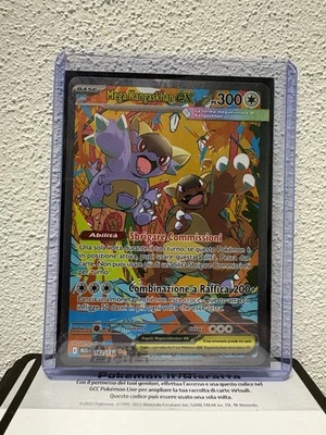 Pokemon Mega Kangaskhan EX MEG 182/132 Mega Evoluzione Nearmint SIR Alt Art - Immagine 1 di 2