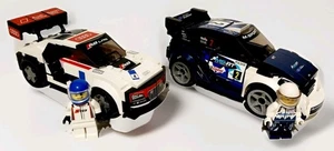 SET BESTEHEND AUS 2 LEGO SPEED CHAMPIONS ~ FORD FIESTA M-SPORT WRC 75885 & AUDI R8 LMS 75873 - Bild 1 von 10