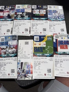 Various Match Tickets - England International Matches - Picture 1 of 1