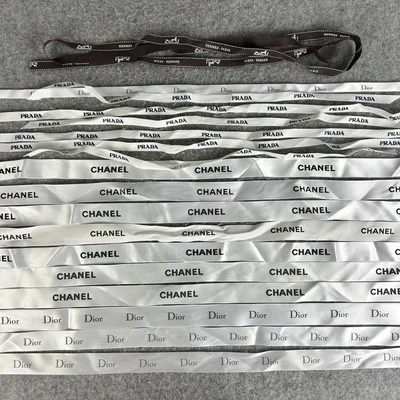 15x Designer Ribbon Bundle Chanel, Dior, Prada, Hermes Jewellery Gift Wrap - Image 1 of 4