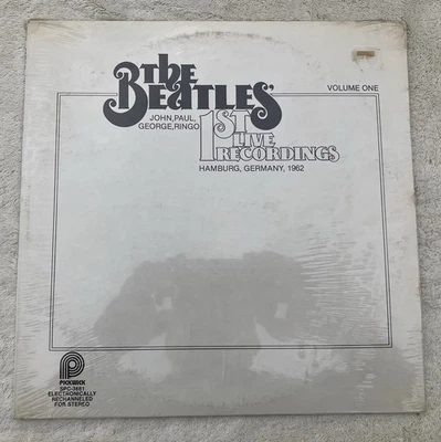 The BEATLES 1ST LIVE RECORDINGS Vol. 1 Pickwick SPC-3661 STILL SEALED - Image 1 of 4