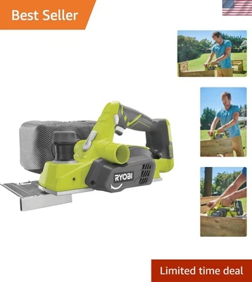 18-Volt ONE+ Cordless Planer - 3-1/4 in. Cutting Width for Versatile Woodworking - Image 1 of 4