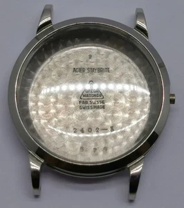 Vtg 1950s Omega 2402-3 Automatic Bumper Calibre 32mm Watch Case, Back & Crystal - Picture 1 of 10