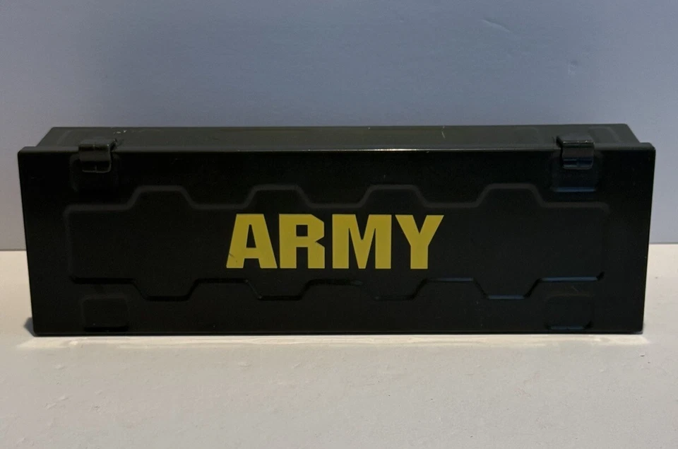 GI JOE 12”-Caja/Cofre/Almacenamiento Ejército Escala 1/6 Dragón Siglo XXI Power Team CL Foto 1 de 4