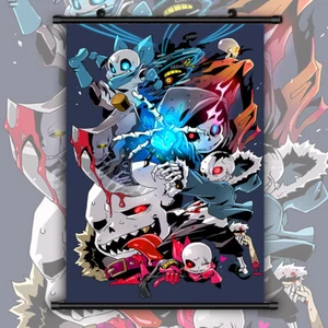 Undertale Sans Anime HD Print Wall Poster Scroll Home Decor - Picture 1 of 6
