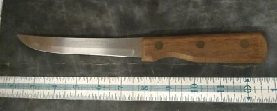 复古 Washington Forge Yorktowne 切片机厨房刀木柄巴西 8 英寸 — 第 1/4 张图片