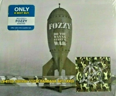 Do You Wanna Start a War [Limited, +BANDANA] Fozzy (CD, Jul-2014) NEW - Image 1 of 4