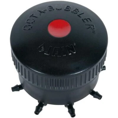 Jain Irrigation Octa-Bubbler 10 GPH Per Outlet - Red High Flow Bubbler (25x)  - Image 1 of 2