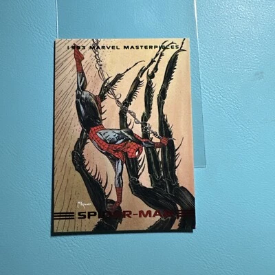1993 Skybox Marvel Masterpieces #5 Spider Man NM - Image 1 of 2
