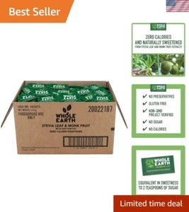 Stevia and Monk Fruit Sweetener, Erythritol Sweetener, Sugar Substitute, Zero... - Picture 1 of 10