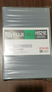 Fuji Videokassette Band mit Hintergrundbeschichtung (H521E KCA-60) BERIDOX U-MATIC Neu aus altem Lagerbestand - Bild 1 von 10