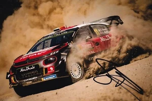 Craig Breen 6x4 Autographed photo Citroën C3 WRC Rally Driver - Bild 1 von 1