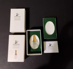 Swarovski Crystal Memories Mini Champagne Bottle NIB - Picture 1 of 4