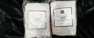 NEU Pottery Barn Schlafsaal hübsche Falten Schein rosa - Bild 1 von 6