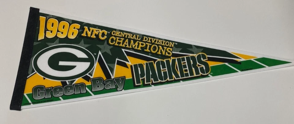 Green Bay Packers NFC Champions Pennant - NEW - Image 1 of 1