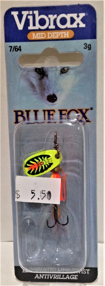 Zorro Azul - Vibrax Hilanderos Profundidad Media - Elige Modelo Foto 1 de 1