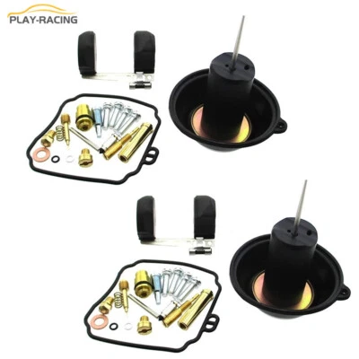 2x Para Yamaha XVS650 V Star 650 Kit Reparación Carburador Émbolo Flotador Diafragma 1998-16 Foto 1 de 4