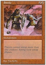 1x Smoke LP, English MTG Fifth Edition