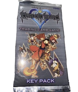 *New Disney Kingdom Hearts Chain of Memories Trading Card Key Pack TCG KH CoM/DR - Picture 1 of 3