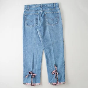 Vintage 90er Jahre Levis 505 gerade Bein Denim Jeans 100 % Baumwolle Herren Größe 34x28 - Bild 1 von 18