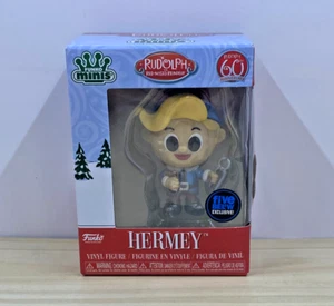 Funko Minis Rudolph the Red Nosed Reindeer - Hermey (Metallic) Five Below Excl. - Picture 1 of 6