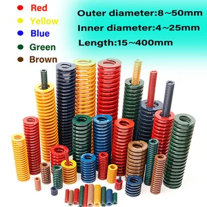 Die Springs Compression Mould Spring Light/Medium/Heavy Load Duty OD 8-50mm - Picture 1 of 12
