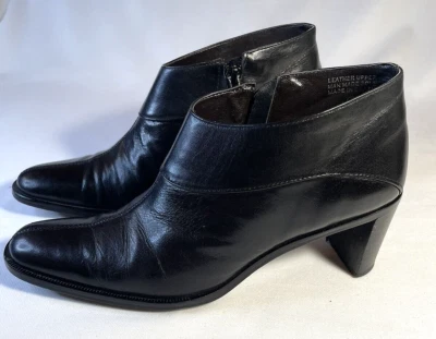 ETIENNE AIGNER Donnie Botines Mujer 6M Cuero Negro Cremallera Lateral Foto 1 de 4