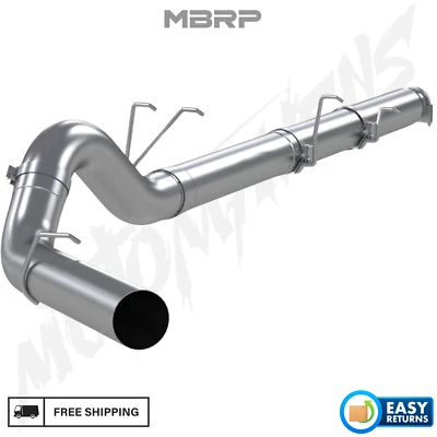 Sistema de escape trasero MBRP Cat tubo de 5"" único para Ford F250 F350 2003-2007 6,0 L Foto 1 de 4