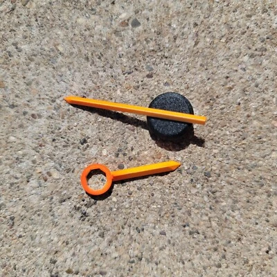 Juego de agujas de reloj Volvo 240 82-93 repuesto 242 244 245 par raro Foto 1 de 2