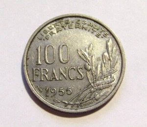 France 1955 100 Francs Coin - Picture 1 of 5