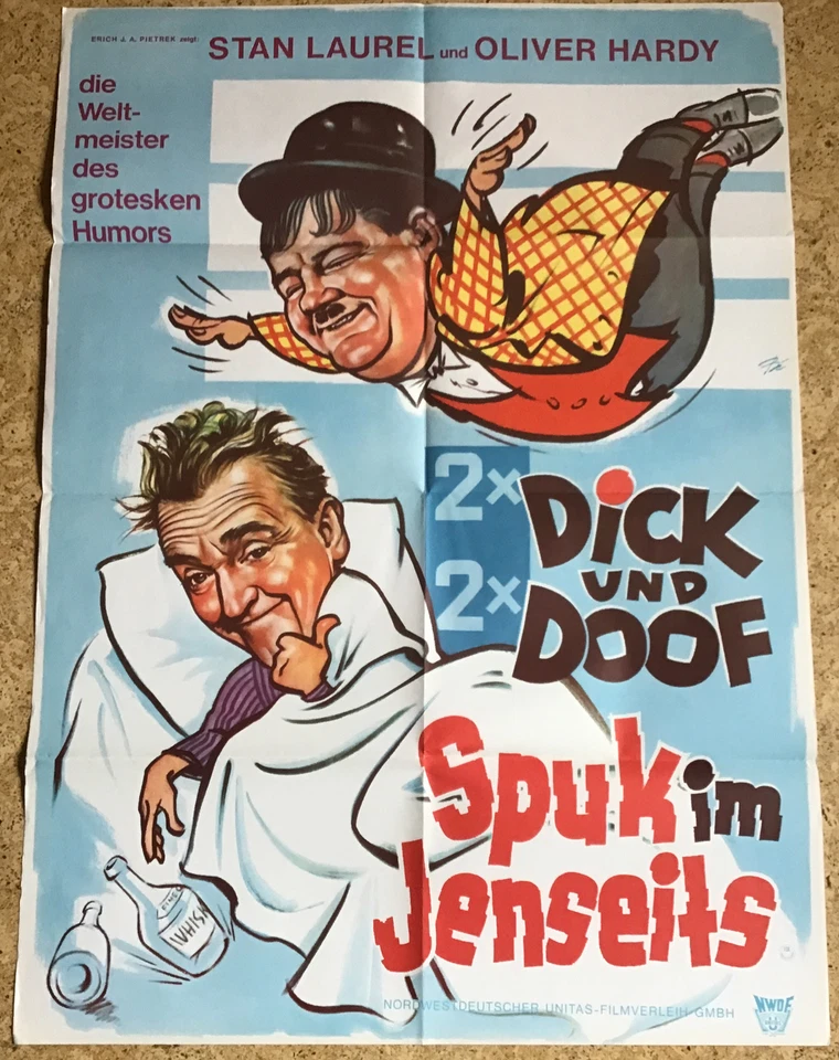 DICK und DOOF / Laurel und Hardy SPUK IM JENSEITS Filmplakat - Bild 1 von 1