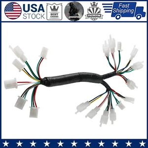 Wiring Harness Wires For 4 Wheel Drive Electric Go Kart Golf Cart ATV Tricycle - Picture 1 of 13