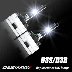 Pair Fit Chrysler Pacifica 2017-2018 Xenon HID Headlight Bulb Low Beam white - Picture 1 of 7