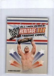 2007 Topps Heritage III WWE #90 John Cena - Picture 1 of 2